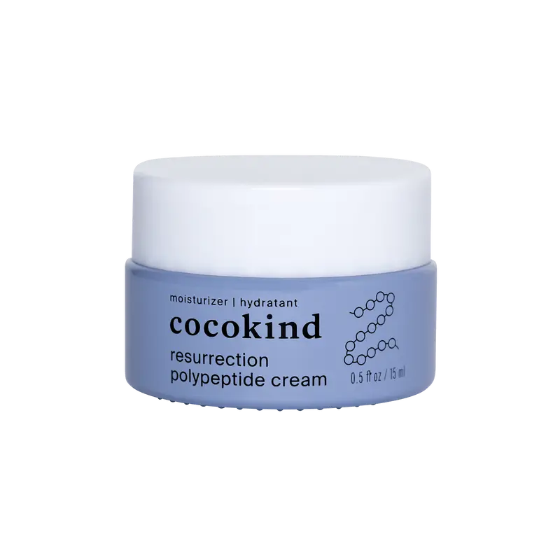 [cocokind] Travel-Size Resurrection Polypeptide Cream | Face Moisturizer | Hydrating & Firming & Reduce Fine Lines
