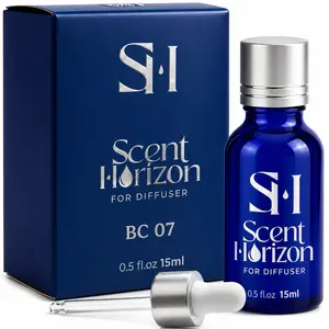 Inspired by Baccarat 5-Star Hotel New York BC07 Hotel Scent Diffuser Oil | 0.5 Fl oz (15ml) - Waterless Diffuser Oil Refill & Highly Concentrated Fragrance Oil, Diffuser Oil Scents, Hotel Oil Diffuser