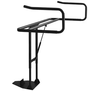 Hydraulic Hot Tub Cover Lifter Aluminum Spa Cover Lift for Exterior Whirlpool Adjustable Width Swim Spa Cover Remover Heavy Duty Rustproof Lifter Stand Bracket Holder for Backyard Patio Home Deck Hot Tub Accessories