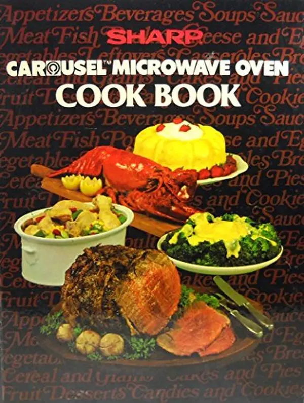 USED-Sharp Carousel Microwave Oven Cook Book by Staff of Publisher (Hardcover)