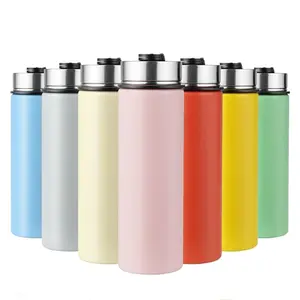 [Giveaway] Costway 22 Oz Double-walled Insulated Stainless Steel Water Bottle with Straw Lid