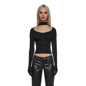 High Rise Connections Long Sleeve Top