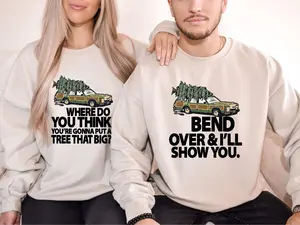 [Made in USA] [Collection For Christmas] Matching Christmas Vacation Sweatshirt, Funny Couples Holiday Sweater, Griswold Family Christmas Jumper Gift, TikTok Shop Viral Gift for Her