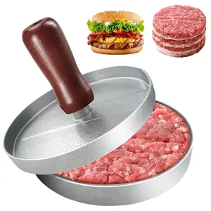 1pc Burger Press Non-Stick Hamburger Patty Maker Maker for Kitchen BBQ Grill Cooking Tool