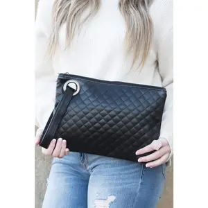 Aili's Corner Quilted Wristlet Clutch