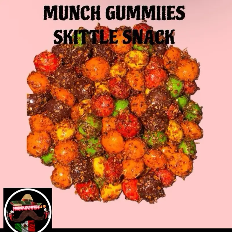 Munch gummies ~ spicy SKITTLE SNACK Munch gummies ~ spicy SKITTLE SNACK
