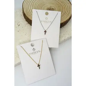 Mini Cross Necklace
