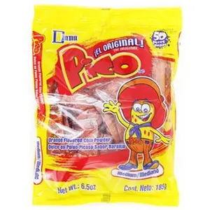 PICO DIANA POWDER CANDY BAG : ORANGE FLAVORED CHILI POWDER CANDY 50CT / 6.52OZ