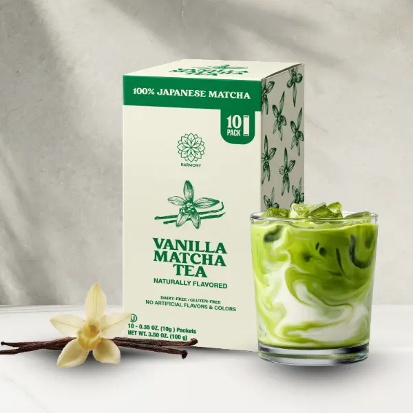 Harmony by The Frozen Bean Vanilla Matcha (10 Sticks - Carton) Harmony by The Frozen Bean Vanilla Matcha (10 Sticks - Carton)