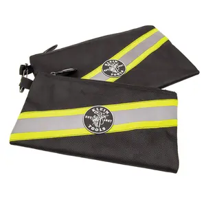 Klein Tools 55599 High Visibility Zipper Bags, 2-Pack