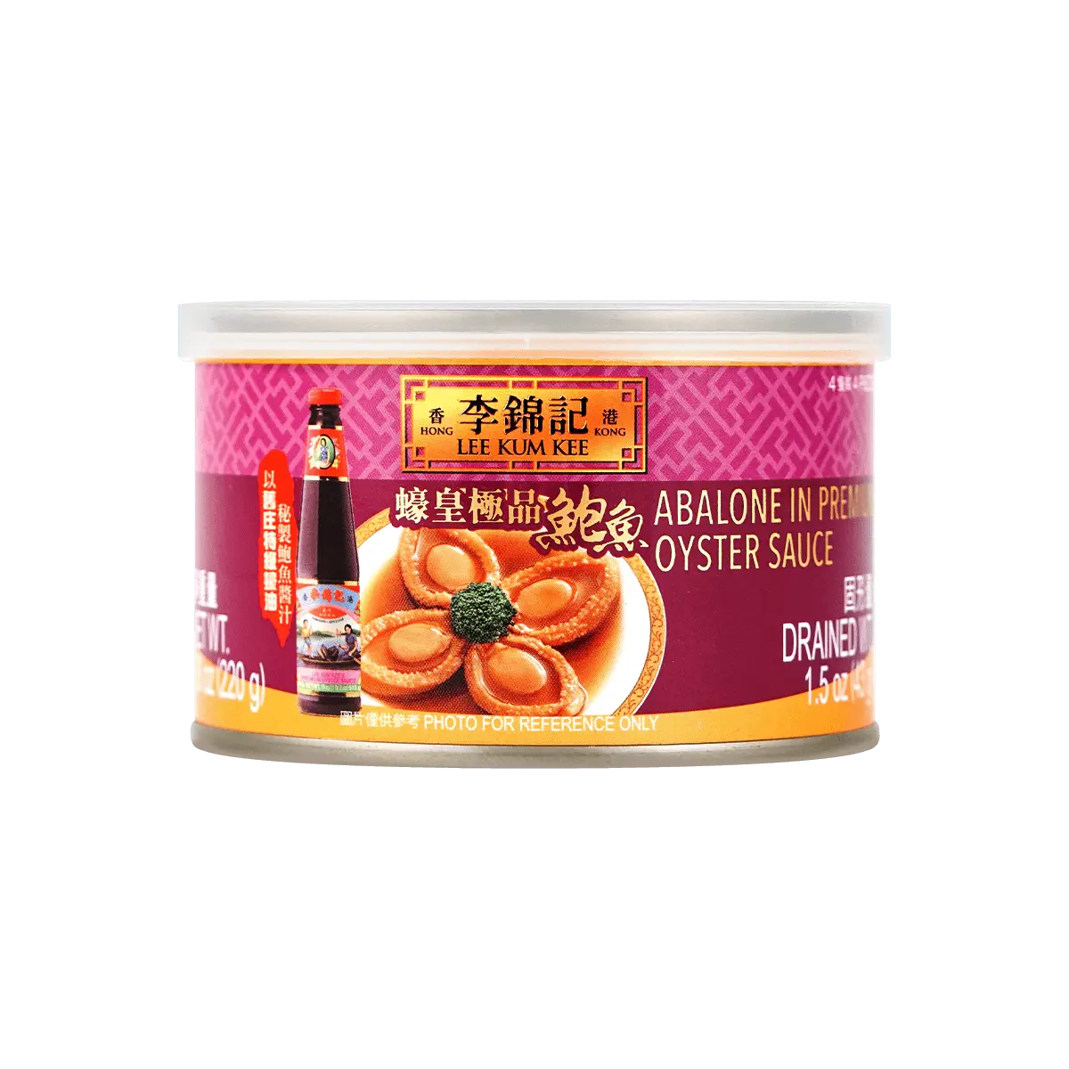 Lee Kum Kee Premium Abalone Sauce 220g - Authentic Hong Kong Style Oyster Sauce for Umami Flavor