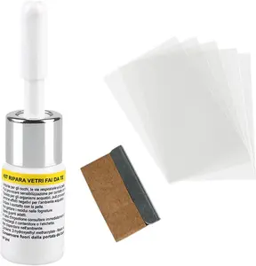 4pack Car Windshield Crack Repair Kit Glass Repair Kit, Automotive Repair Liquid