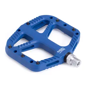 MEETLOCKS MTB BMX Bike Pedals Nylon Fiber Bicycle Platform 9/16" Screw Thread Spindle Ultra DU/Sealed Bearings