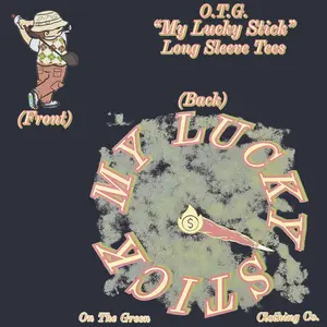 OTG “My Lucky Stick” Long Sleeve Cotton Tee