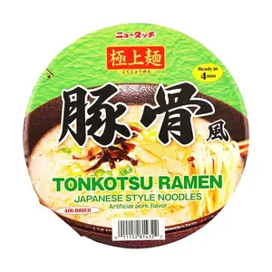 NEWTOUCH Japanese Tonkotsu Flavor Instant Ramen Cup - 103g | Authentic Japanese Noodles
