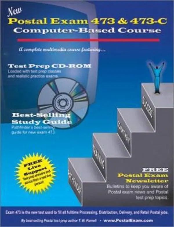 USED-New Postal Exam 473 & 473-C Computer-Based Course by T. W. Parnell (Paperback)