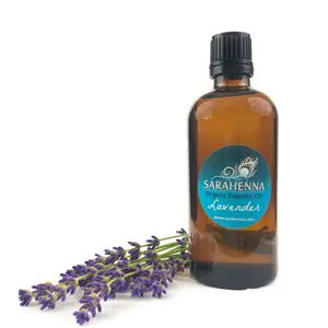 Lavender Essential Oil for Henna for Staining Power and Longevity - Gentle, Organic Steam Distilled - Bulgarian Sourced Aroma Body Care Sensitive