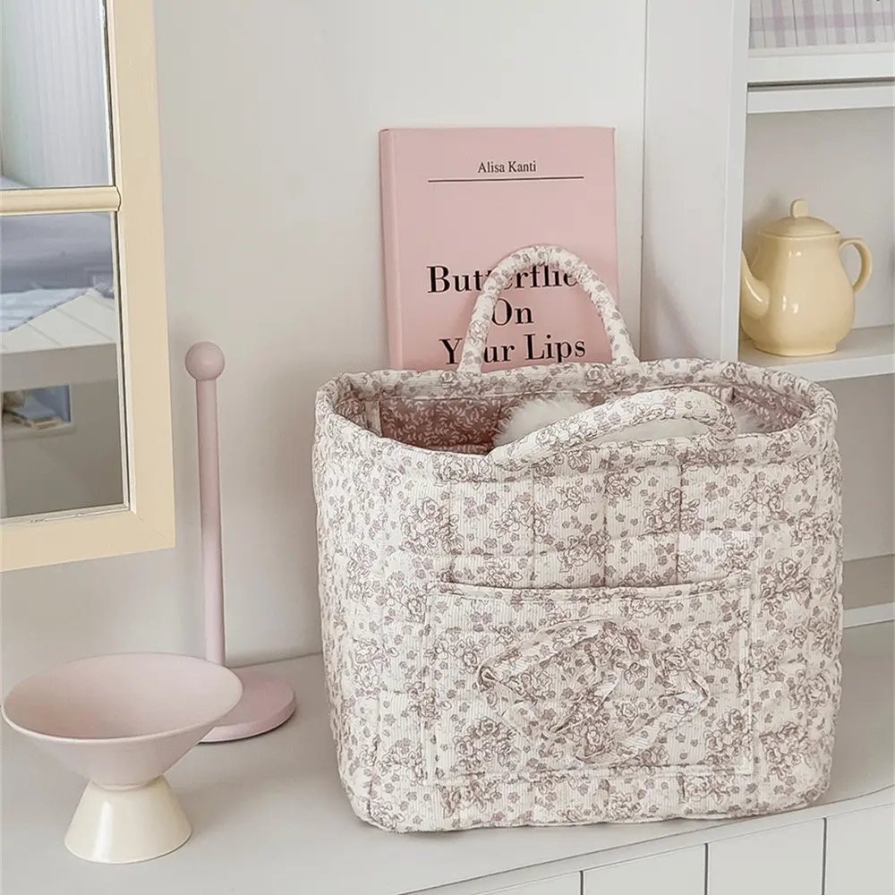 Cirle velvet pink smash flower