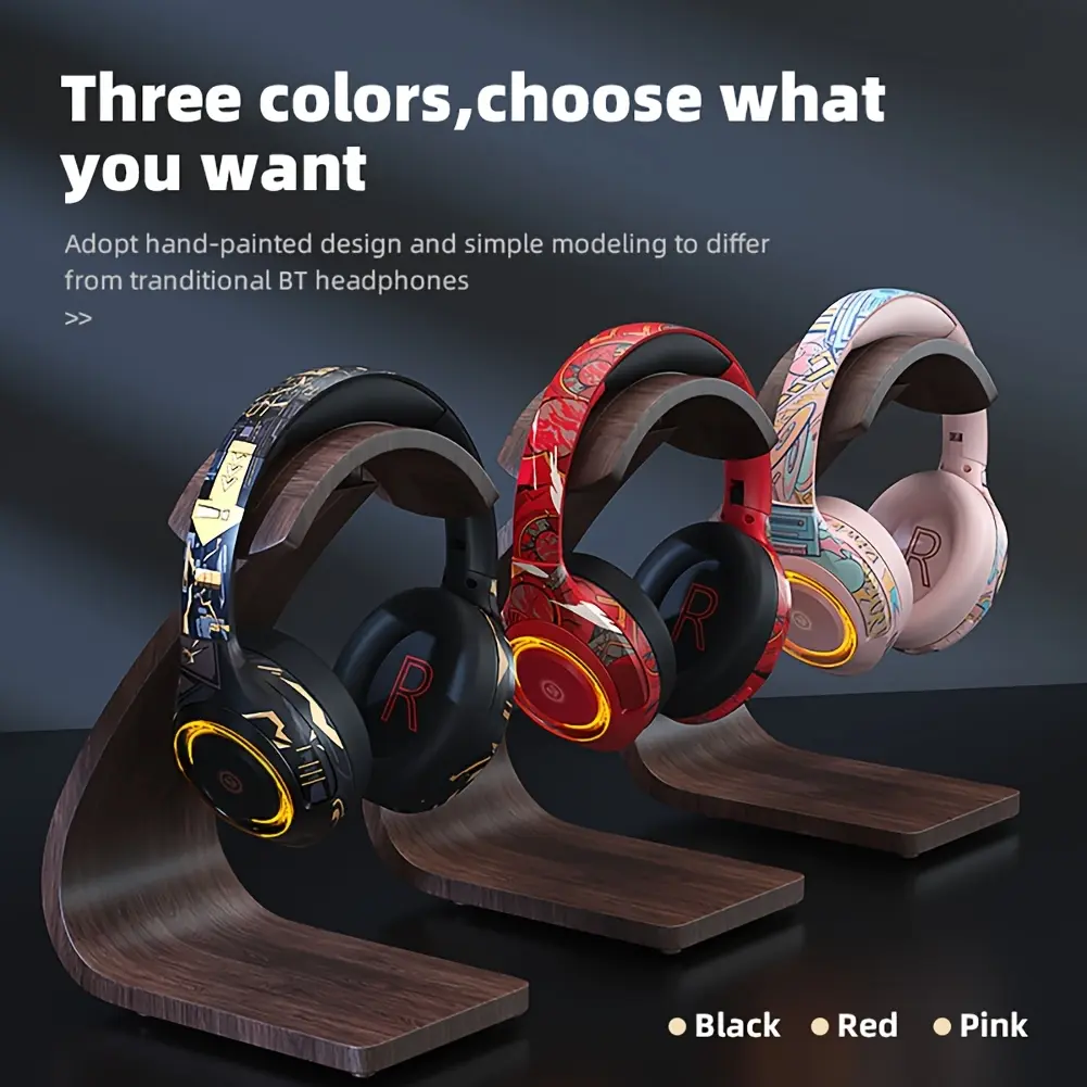 Over Ear Gaming Headset with 7.1 Surround Sound, Noise-Cancelling Mic for PC, PS4, PS5, Xbox, Switch