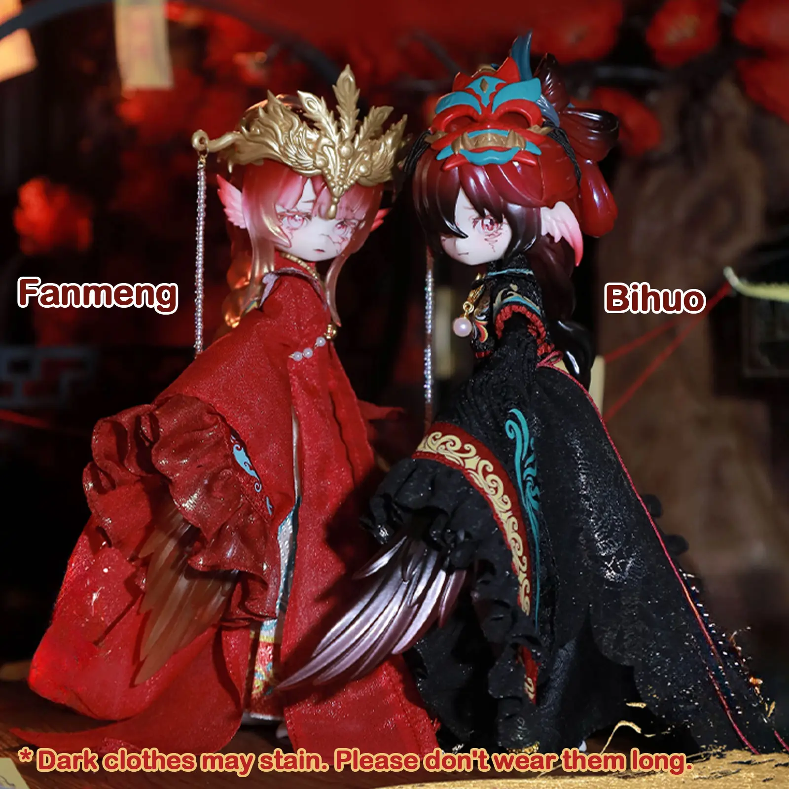 Luluya Cloud Feather Pavilion Series BJD Limited Action Figure, Articulated Figures, Action Figure Doll