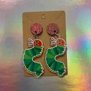 Teacher acrylic earrings