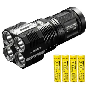 Nitecore TM28 Tiny Monster QuadRay Flashlight (6000 Lumens | Rechargeable)
