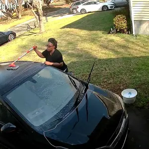 Long Handle Car Wash Mop, 360 °   Rotating Retractable Brush for Cars, RV, Trucks and SUVs, for Home Cleaning