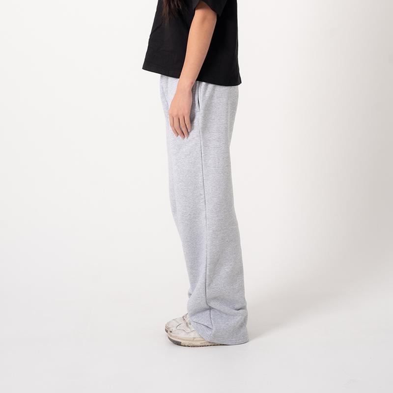 350 GSM 'Heather Grey' Fleece Sweatpants 350 GSM 'Heather Grey' Fleece Sweatpants