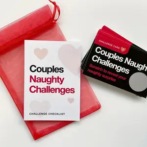 Fun Birthday Gift for Him/her, Couple Scratch Card Game, Flirty Scratch Card, Valentine's Day Card, Romantic Gift for Couples