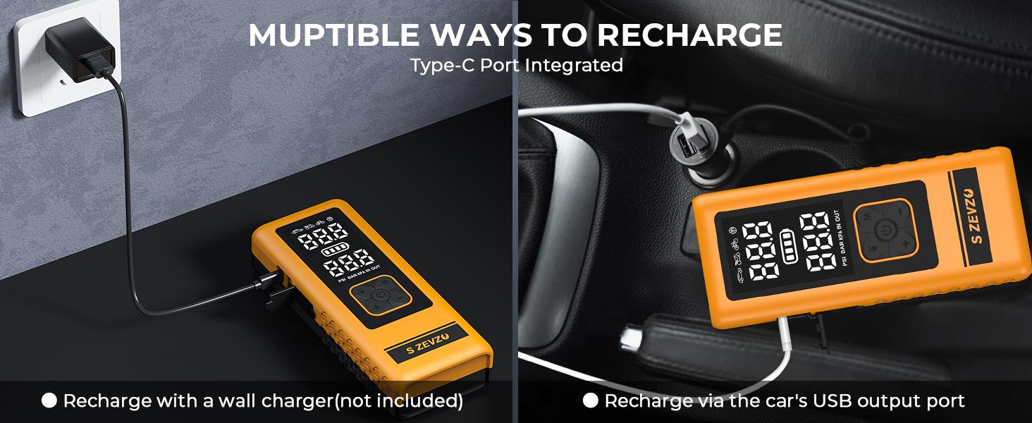 13800hAm the 10 in 1 the 4000A Car Jump Starter with Air Compressor,Battery Jumper Starter Portable with 150PSI Tire Inflator 12V Jump Box with LCD Display,Flashlight,Storage Case.