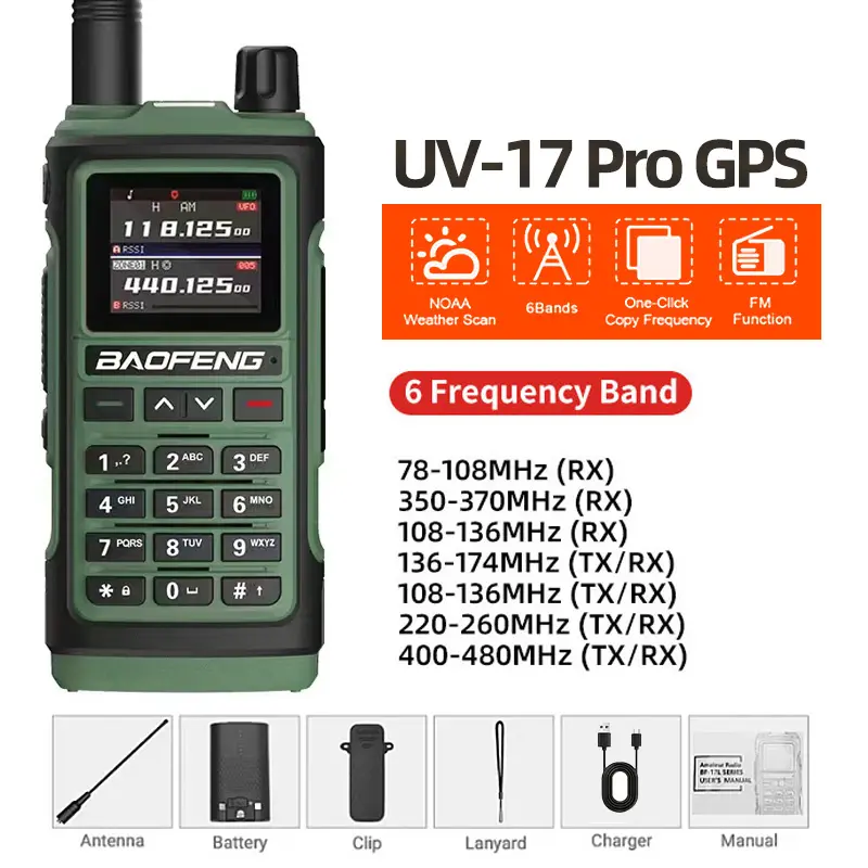 UV-17Pro USB-green