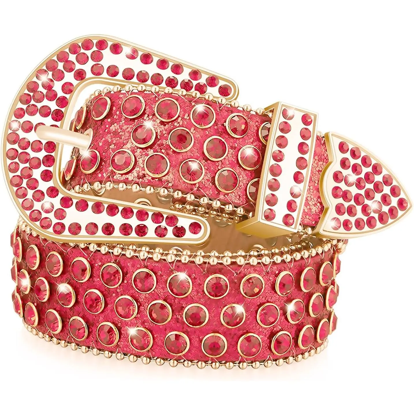 2026 New Model Studded Rhinestone Belt for Women Men - Y2K 