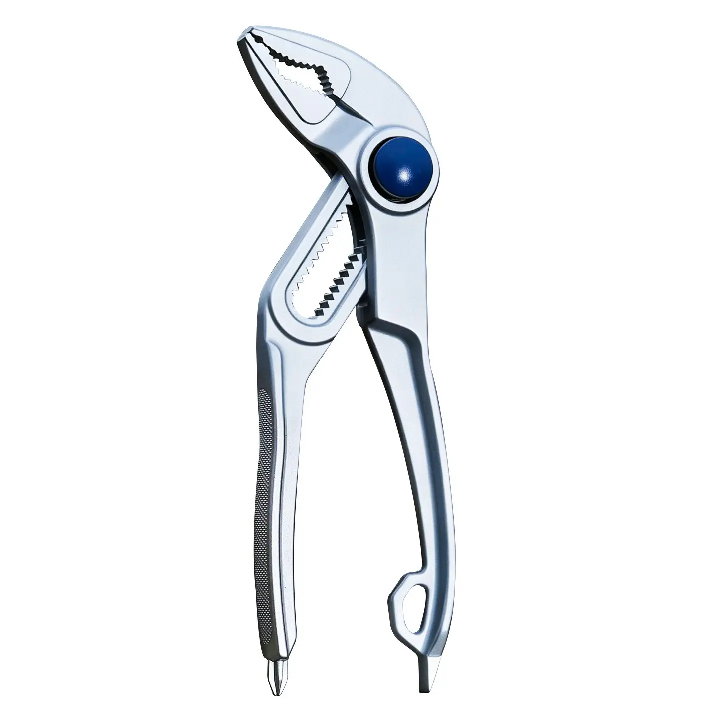 1pc Multi-Functional Mini Wrench Pliers, High-Strength Alloy Steel, Portable Plumbing Tool, Includes V-Shaped Slot, Ideal for DIY Projects