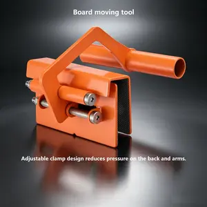 Labor-Saving Board Carrier Clamp with EVA Cushion, 110LBS Load