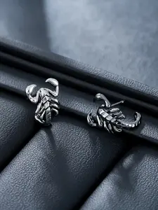 Scorpion Earrings Men Hip Hop Unique Design Fashionable Statement Earrings Versatile High-End Jewelry Suitable for Daily Wear Trendy Jewelry