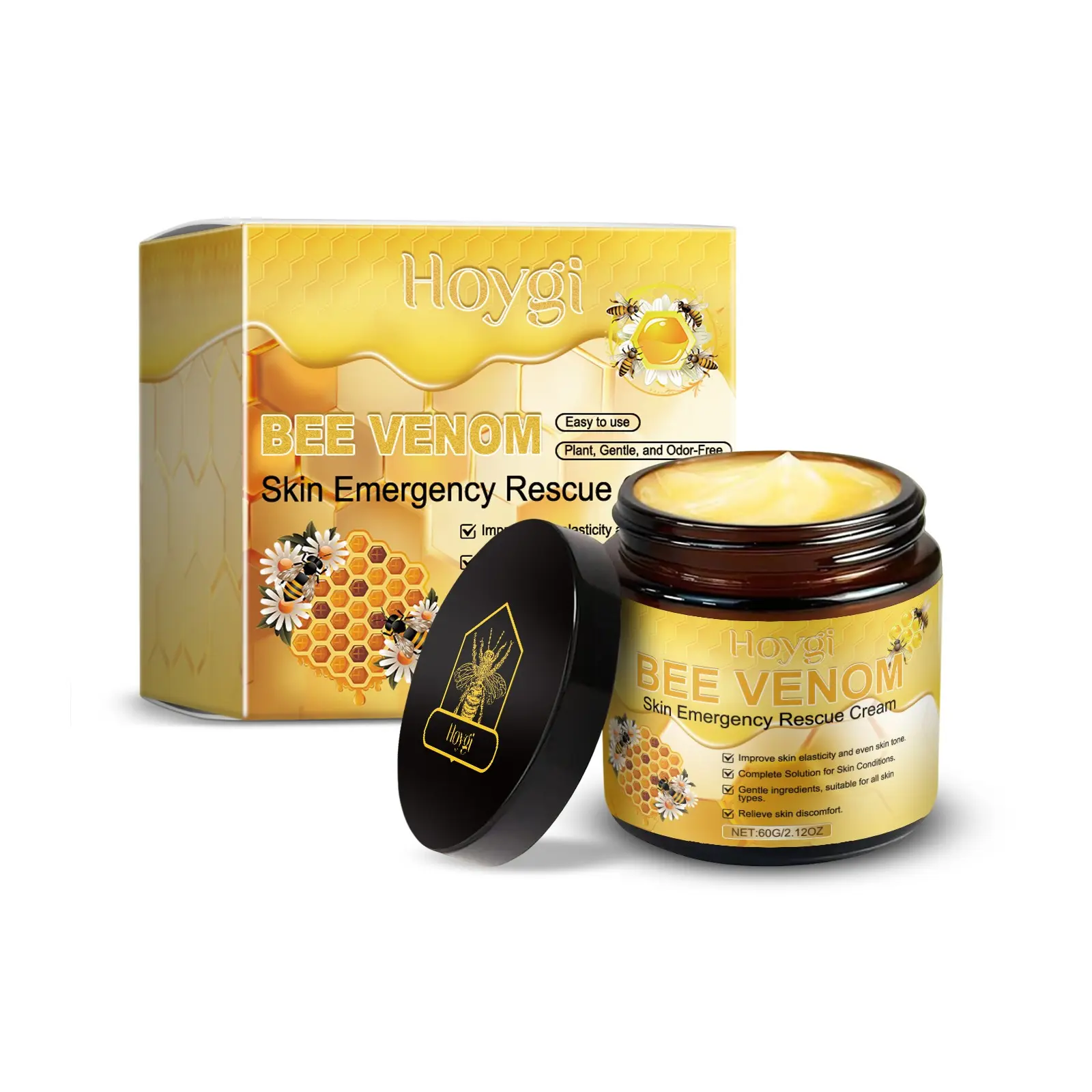 South Moon Bee Venom Skin Moisturizing Cream Gentle Hydration Hydrating Soft and Delicate Nourishing Skin Daily Care Deep Moisturizing Nourishing Cream Balm