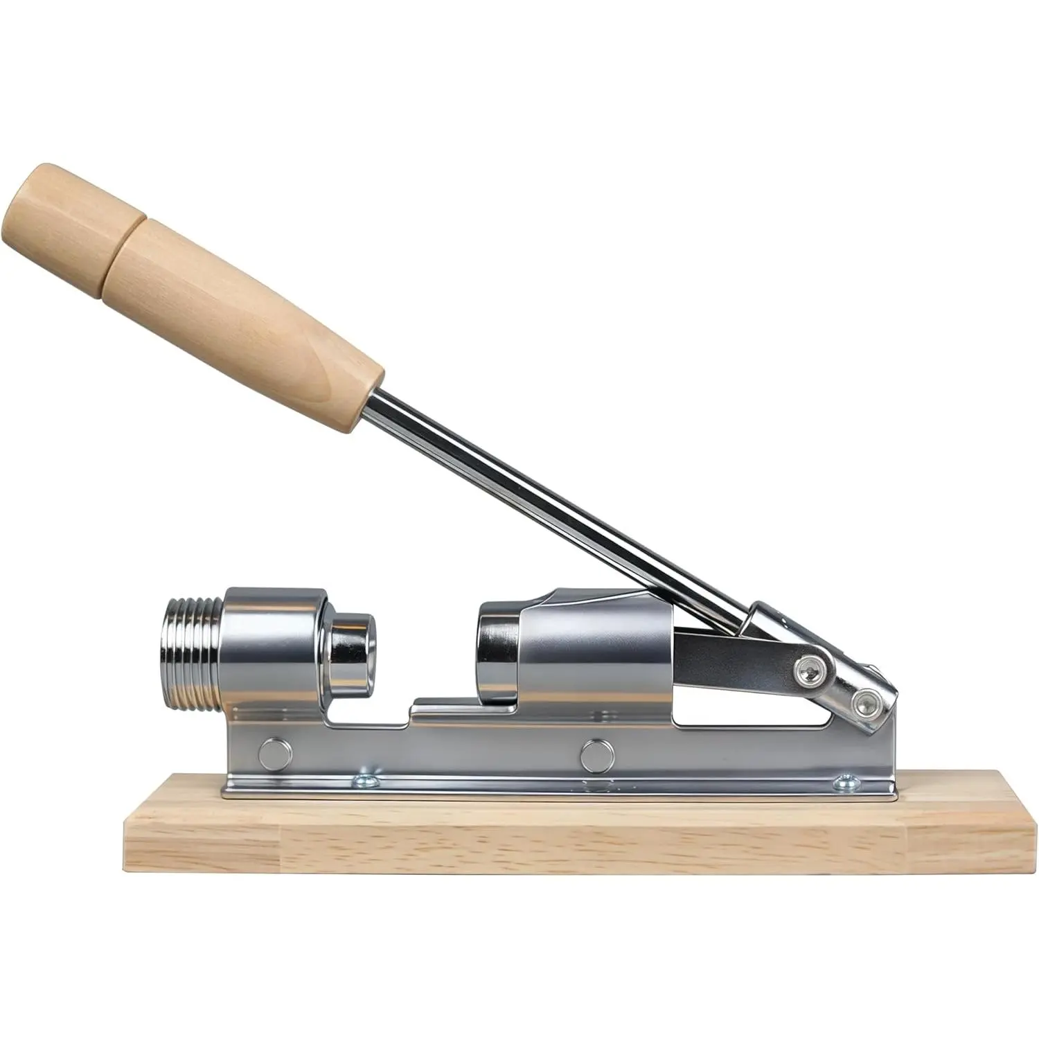 Heavy Duty Nutcracker Nutcracker Tool Suitable for Pecans Walnuts Chestnuts - Manual Nutcracker Suitable for All Nuts with Wooden Base Nutcracker Kitchen Tool