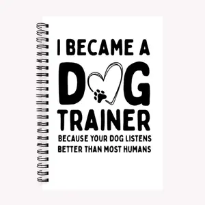 1 piece, 8.3*5.5 inches, dog trainer notebook with training log and behavior tracker, suitable for puppy training, pet owner diary, school and office use - portable gift for pet lovers, suitable for dog enthusiasts and professionals