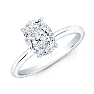 Four Prong Solitaire Ring Setting