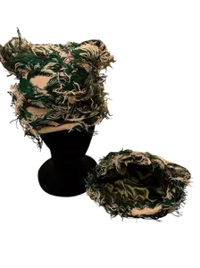 Forest Boxed Distressed Beanie - Satin Lined