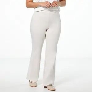 MarlaWynne WynneCollection Occasion Ponte Knit Tuxedo Panel Pant