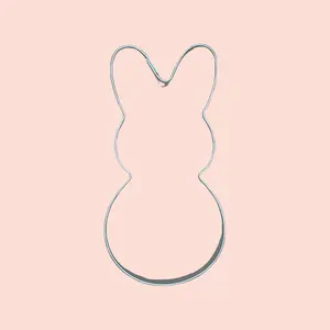 Easter Bunny cookie cutter (full body)