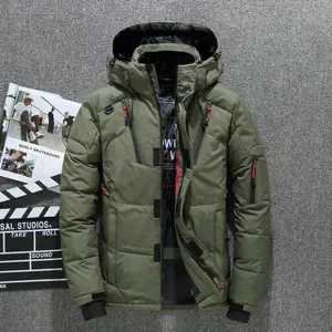 Men’s Winter Ski Jacket – Short Thickened Outdoor Coat Plus Size