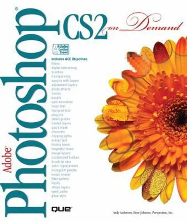 Used Adobe Photoshop CS2 On Demand - Software Editing Tutorial Book with Defined Learning Objectives by Andy Anderson (Paperback)