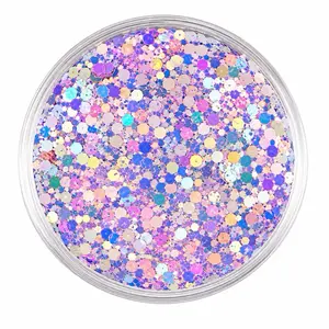 Reese & Riley Co. Dream State - Premium  Iridescent Glitter Chunky Mix for Crafts