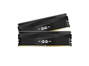 Silicon Power DDR5 32GB (2x16GB) Zenith 6000MT/s (PC5-48000) 288-pin CL36 1.35V UDIMM Desktop Memory Module RAM SP032GXLWU60FFDE Black