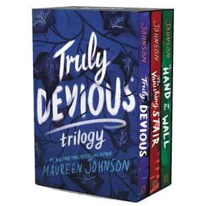 Truly Devious 3-Book Box Set: Truly Devious, Vanishing Stair, and Hand on the Wall (Truly Devious) by Maureen Johnson [Paperback Book]