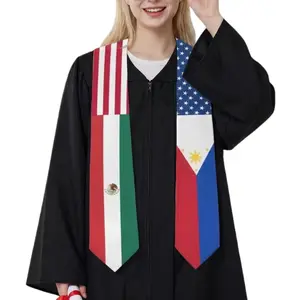 [HOT] Personalized Mixed Flag Stole,Nursing Graduation Gifts for Class 2026