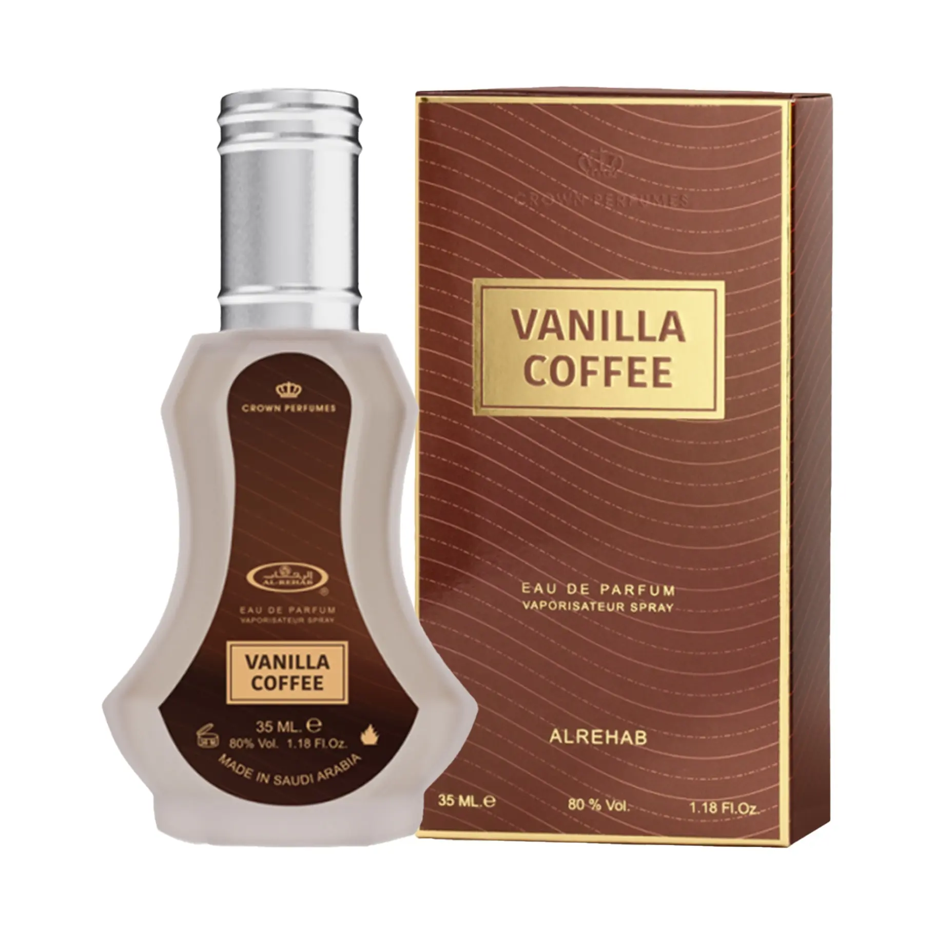 Al Rehab Vanilla Coffee for Unisex Eau de Parfum Spray, 1.18 Ounce Al Rehab Vanilla Coffee for Unisex Eau de Parfum Spray, 1.18 Ounce
