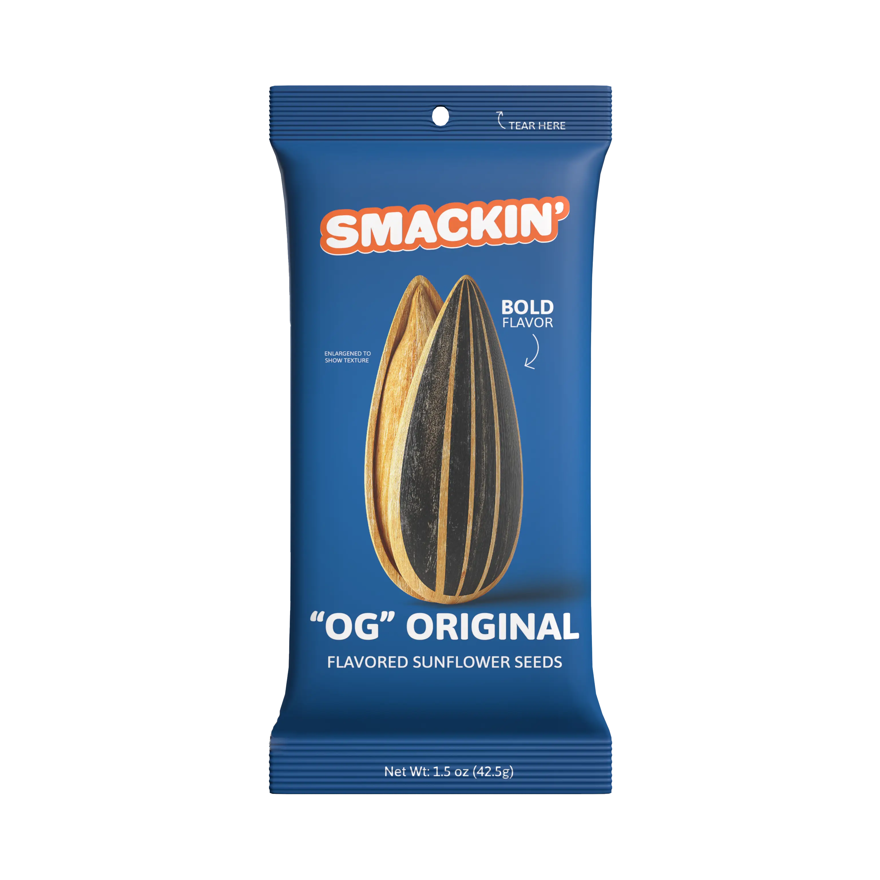 OG Original Sunflower Seed Sampler Pack, 6 Total 1.5 Ounce Single Serve Bags